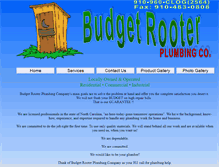 Tablet Screenshot of budgetrooter.net